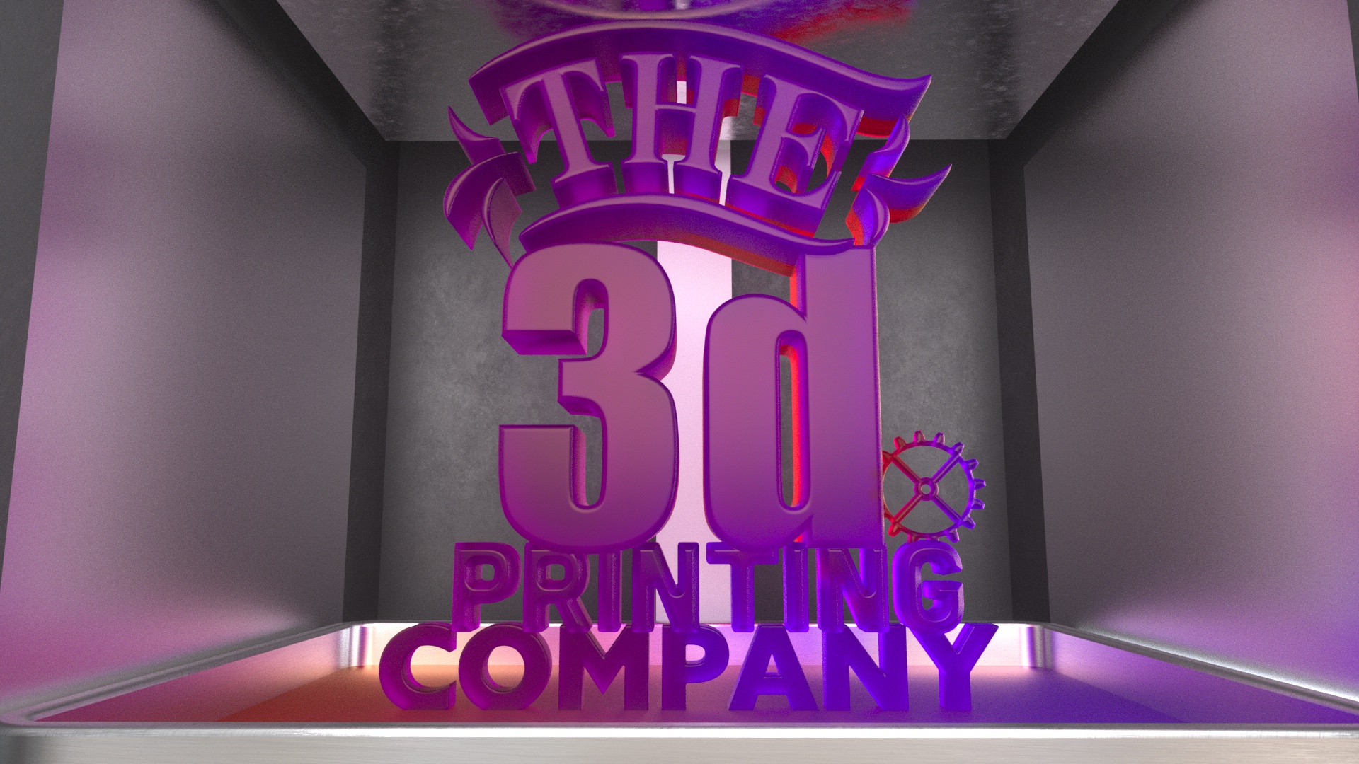 3d printer printing a model file